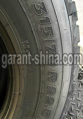 Matador D HR5 (приводная) 315/70 R22.5 154/150L 20PR - Фото размера и Снежики на боковине шины